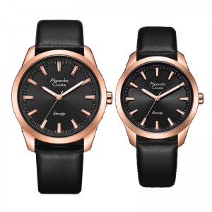 Alexandre Christie AC 8664 Rosegold Black Eternity MHLRGBA